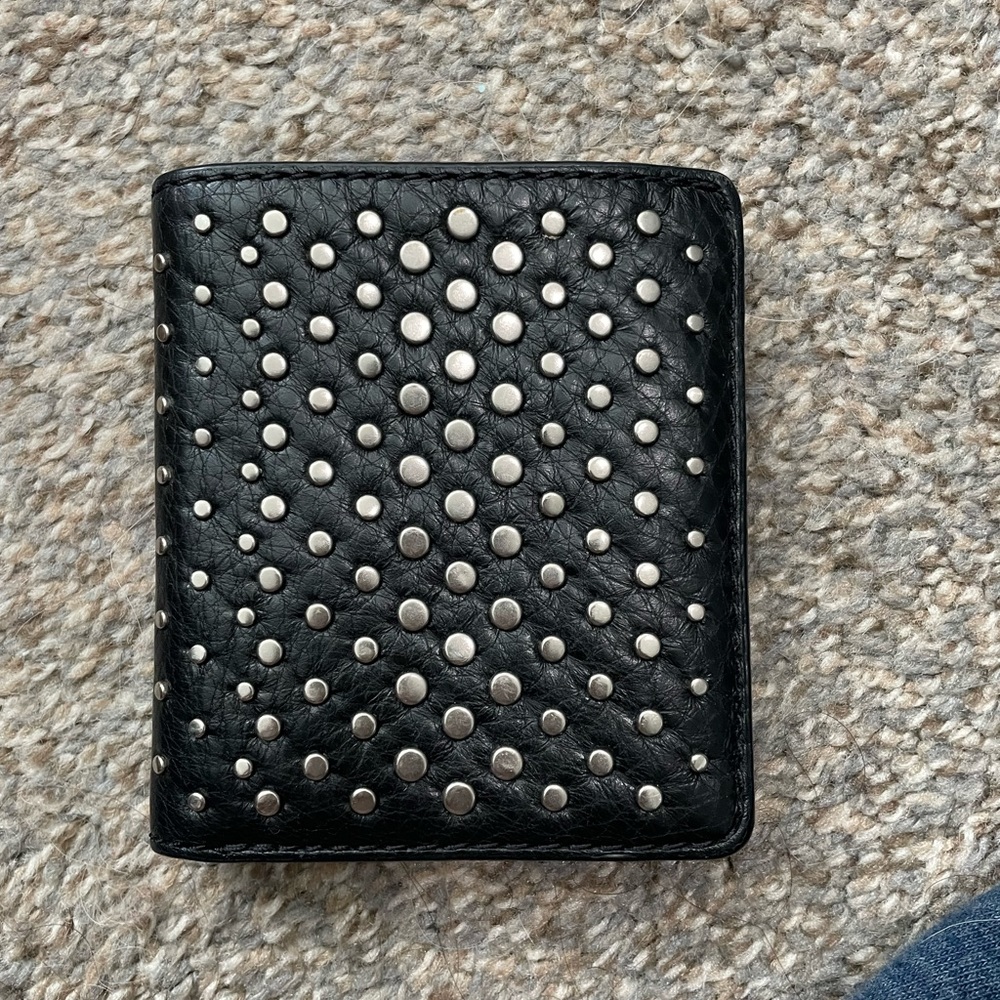 Marc by Marc Jacobs studded compact wallet